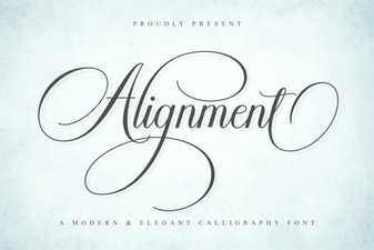 Creative Alignment Font Design for Stunning Typography Projects