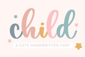 Creative Child Font Design for Fun and Readable Projects