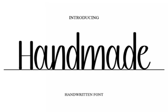 Handmade Font for Creative Design Projects