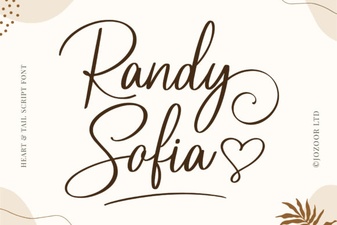Randy Sofia Font: Creative Typography for Modern Design Projects